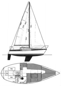 Bavaria 770 Drawing