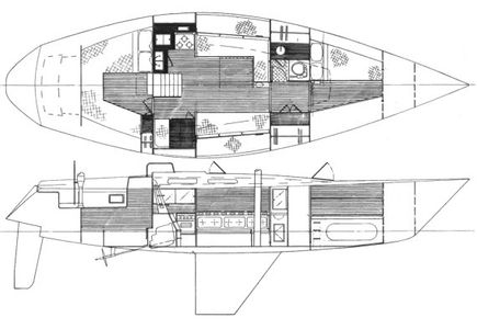 Serendipity 43 R/C Drawing