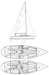 Selection 37 (Jeanneau) Drawing