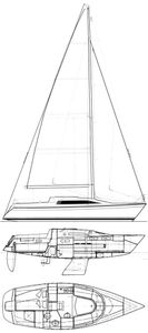 Dehler 28 Drawing