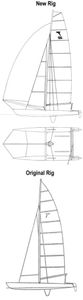 Tornado Catamaran Drawing