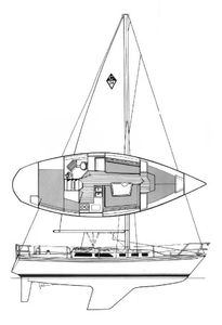 Catalina 34 Drawing