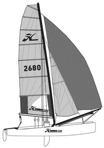 Hobie Tiger 18 Drawing