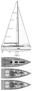 Elan 400 Drawing