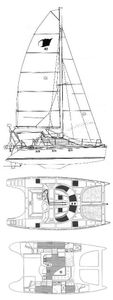 Manta 40 Drawing