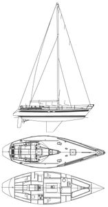Swan 39 Drawing