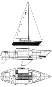 Ranger 28 Drawing