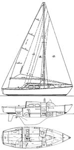 Renegade 27 (Pearson) Drawing
