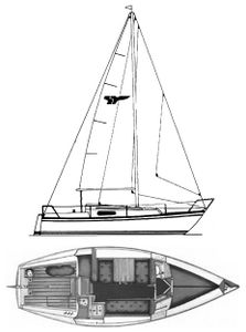 Sadler 26 Drawing