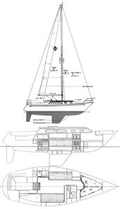 Islander 32-2 Drawing