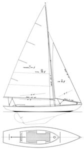 Manhasset Bay One-Design Drawing