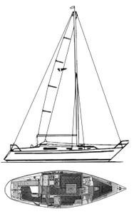 Sadler 34 Drawing