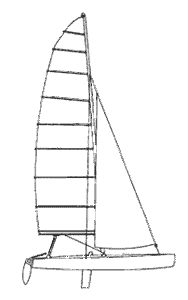 Nacra 5.8 Drawing