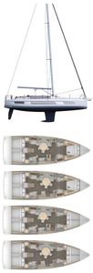 Dufour 44 Drawing