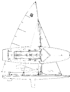 E Scow Drawing