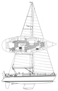 Hunter 42 Passage CC Drawing