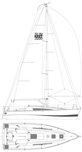 Sun Fast 3200 (Jeanneau) Drawing