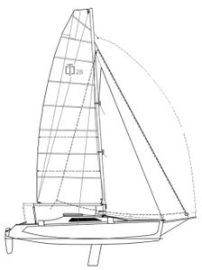 Corsair 28 Drawing