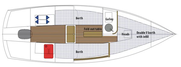 Baycruiser 23 Drawing
