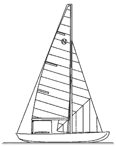 National One-Design Drawing