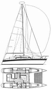 Comanche 32 (Sailcraft) Drawing