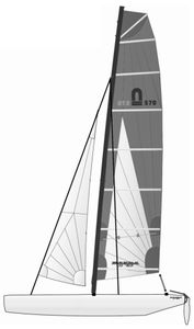 Nacra 570 Drawing