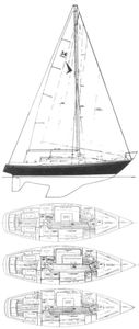 Seafarer 34 Drawing