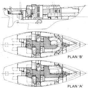 Cheoy Lee 38 Drawing