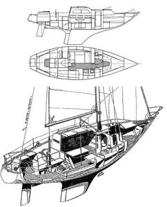 Karate Mk I (Aft Cabin) Drawing