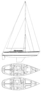 Trinidad 48 (Jeanneau) Drawing