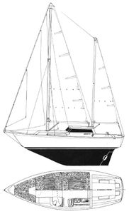 Evasion 32 (Beneteau) Drawing