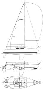 Olson 25 Drawing