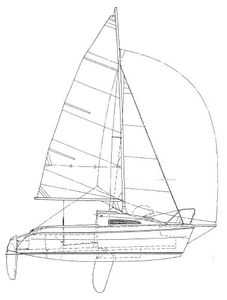 Sun Fast 17 (Jeanneau) Drawing