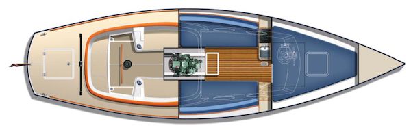 Alerion Sport 30 Drawing