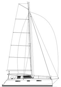 Nautitech 40 Open Drawing