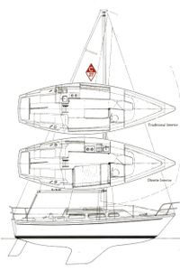 Catalina 27 Drawing