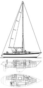 Ericson 35-3 Drawing