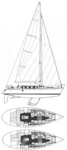 First 41 S5 (Beneteau) Drawing