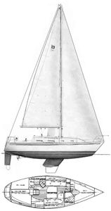 Pearson 31-2 Drawing