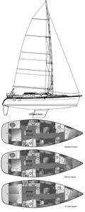 Hunter 426 DS Drawing