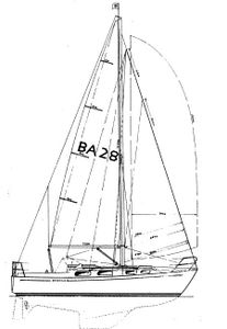 Bandholm 28 Drawing