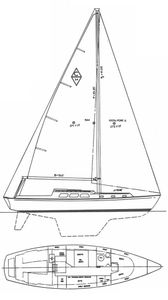 Coronado 34 Drawing