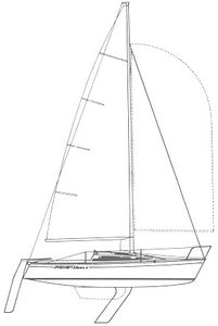 First Class 7 (Beneteau) Drawing