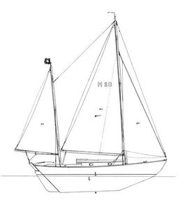 H-28 (Herreshoff) Drawing