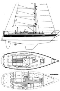 Nordship 35 Drawing