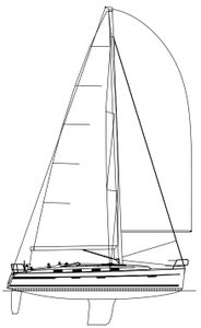 Bavaria Cruiser 40 S (Farr) Drawing