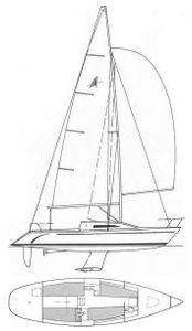 Mustang 30 Drawing
