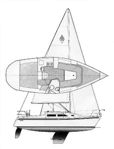 Catalina 270 Drawing