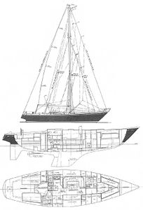 Swan 48 -S&S Drawing