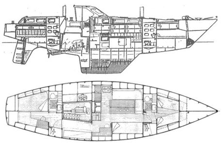 Maramu 46 (Amel) Drawing